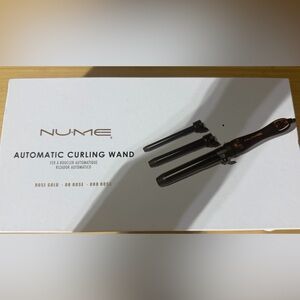 NuMe Black Curling Wand with Rose Gold Accents - Gorgeous and new. 💫